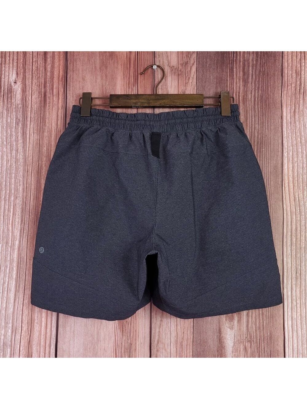 Lululemon Mens Medium LTT Short Elite Lined Athletic Athleisure Performance Gray - Picture 3 of 13